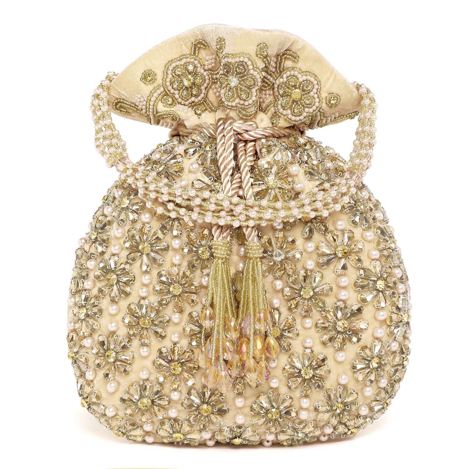 1965 Indian Potli Bags Gift Evening Bag Clutch Ethnic Bride Purse